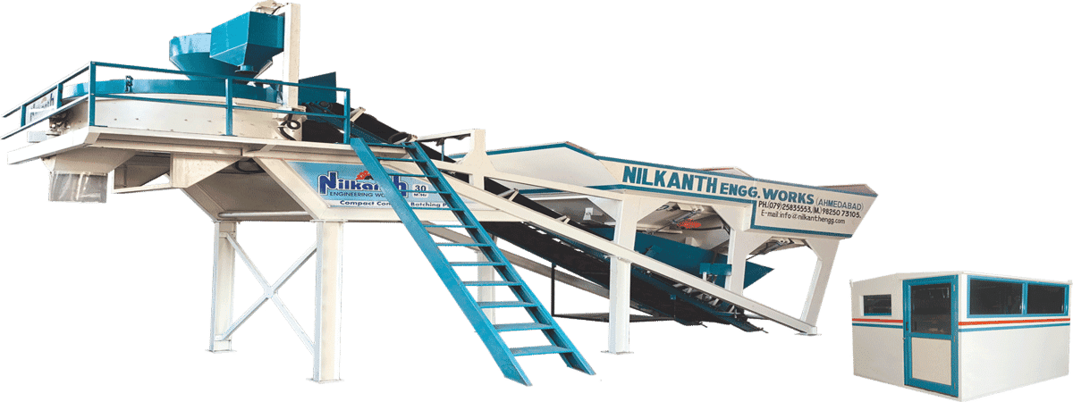 Nilkanth NE-30 CP Compact Concrete Batching plant 3