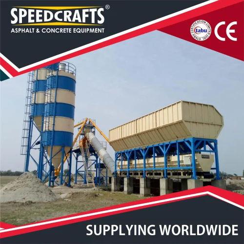 Speedcrafts SCP 30 Stationary Concrete Batching Plant – Automatic SCADA RMC Plant 30 m³/hr Capacity 1