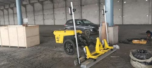 Automatic Concrete Laser Screed 9HP – Industrial Floor Leveling Machine
