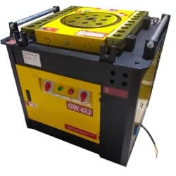 GW42J Steel Bar Bender Machine | 180° Semi-Automatic TMT Bar Bender