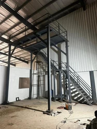 MS Suspended Platform 200 Kg Capacity | Single Mast Access System