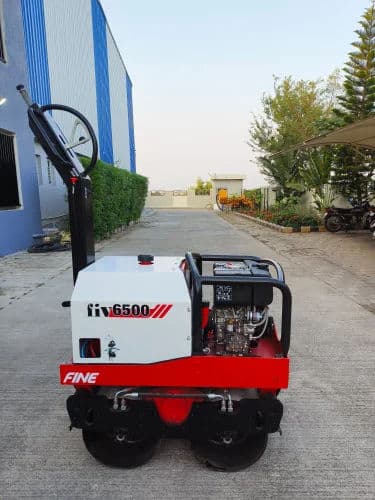 FIV 6500 Walk Behind Roller | 10 HP Engine | 650 mm Drum | 715 kg