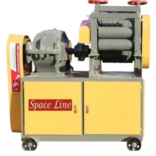 JAISHREETECH Rebar Scrap Straightening Machine 4–12mm – 25m/min, 7.5kW Semi-Automatic