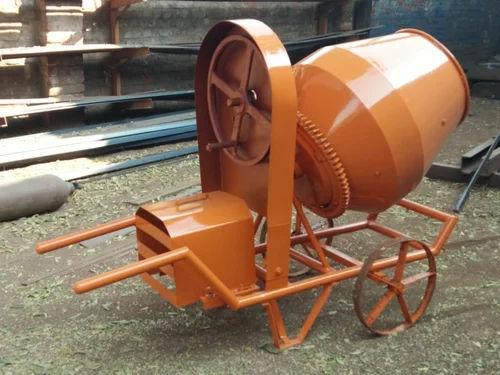 Kirloskar Mini Concrete Mixer 40,000 – M20 Grade Electric Non-Tilting Drum Mixer