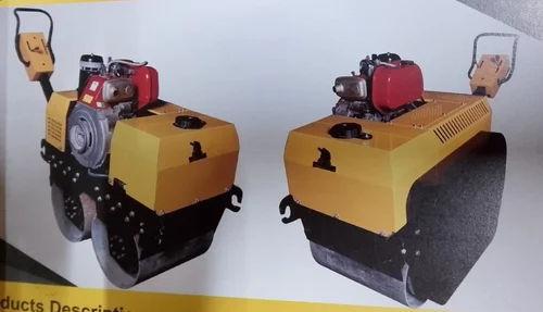 FVR 600 Walk Behind Double Drum Roller | 10HP Greaves Engine Compactor 425×600mm
