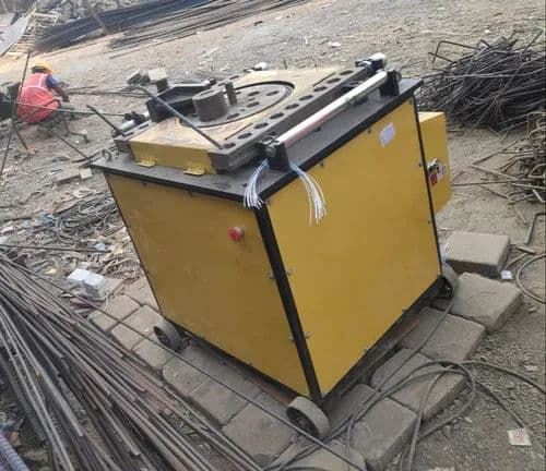 GW Bar Bending Machine | 8–32mm TMT Rebar, 3.75 kW Electric