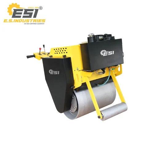 Single Drum Vibratory Roller ESI_VR_S (2 Ton) | Honda GX160 Petrol Road Compactor with Forward & Rev