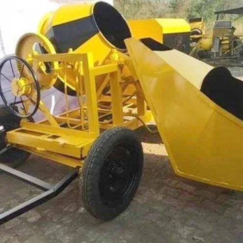 Hydraulic Concrete Mixer Machine HSDR-207 | 500L Drum Capacity | Semi Automatic Construction Equipme