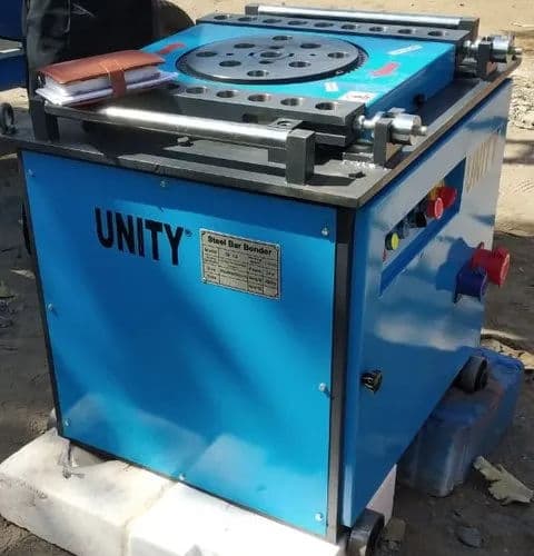 Bar Bending Machine 32 mm | 4 HP Electric Rebar Bender 415 V