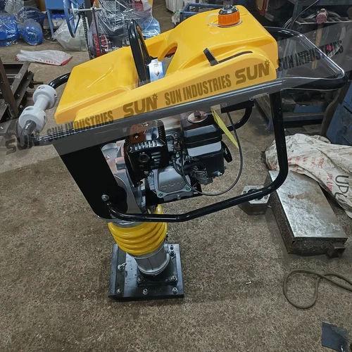 Sun Industries Earth Tamping Rammer | 5 HP Honda GX160 Petrol Soil Compactor