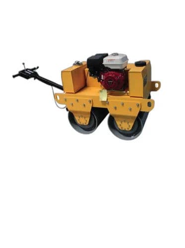 Sacopro S600A Walk Behind Vibrator Road Roller | 600 mm Double Drum Diesel Compactor