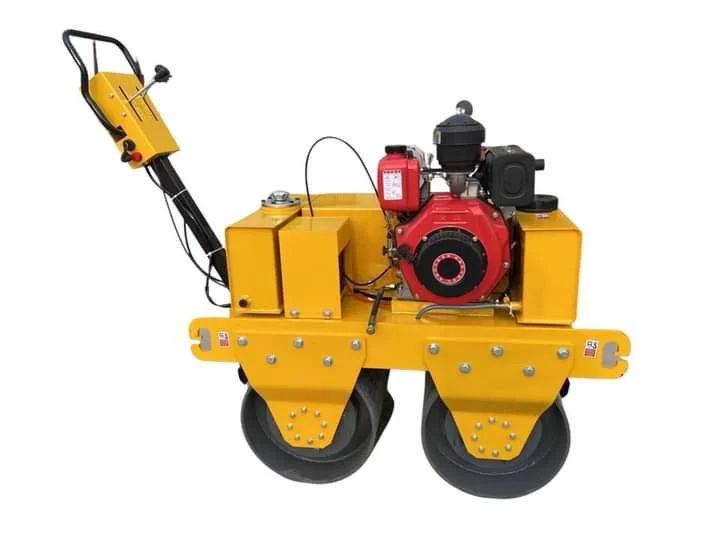 FVR600 Walk Behind Double Drum Roller – 600mm Drum | 9HP Greaves Engine | 3 Ton