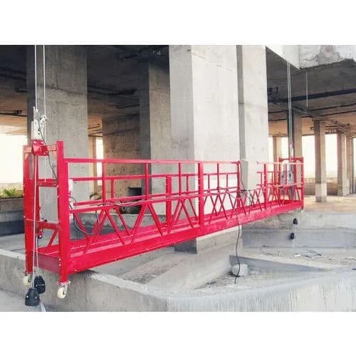800 Kg Capacity Suspended Platform | Double Mast, Galvanized Structure
