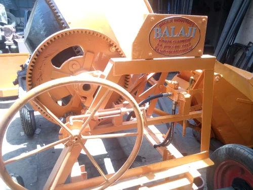 Concrete Mixer with Hydraulic Hopper 750L | Semi-Automatic Diesel Mixer | Heavy Duty MS | Balaji 3