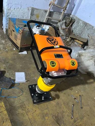 HCD100S Earth Rammer Machine with 20 kN Impact Force | 3 kW Electric Soil Compactor