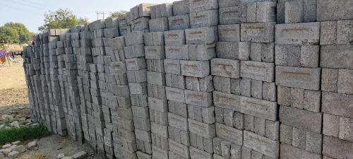 Fly Ash Bricks 9x4.25x3 Inch High Strength Fire Resistant Eco-Friendly Grey Bricks