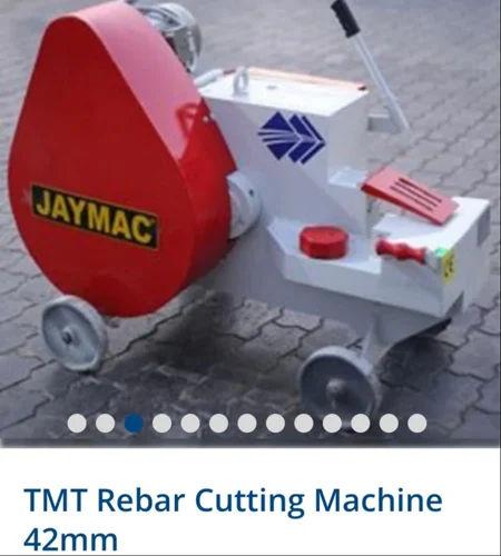 4 Inch Fully Automatic TMT Rebar Cutting Machine 32mm | 1.5HP Electric Bar Cutter 440V
