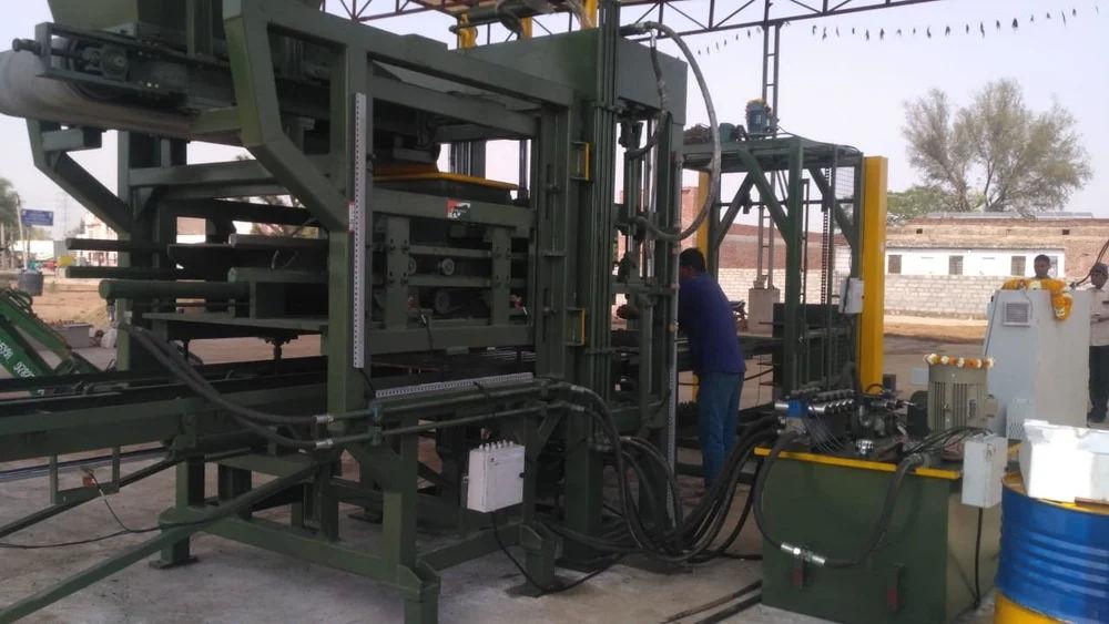 Automatic Hydraulic Solid Brick Making Machine | Made in India 3