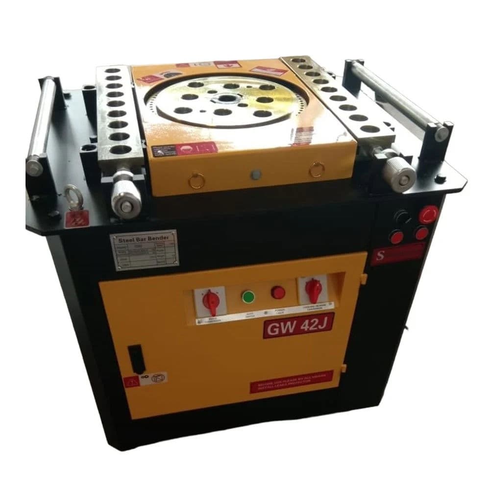 GW 42J Single Phase Bar Bending Machine – 32mm, 3.75 kW, 1440 RPM 3