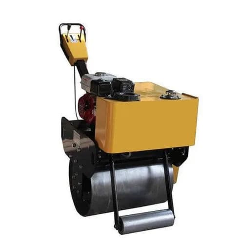 Walk Behind Single Drum Roller | 12 HP Hydraulic Vibratory Road Roller