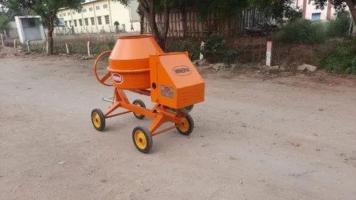 1/2 Bag Concrete Mixer Machine 2HP Electric | Portable Semi-Automatic Mild Steel Mixer – Minerva