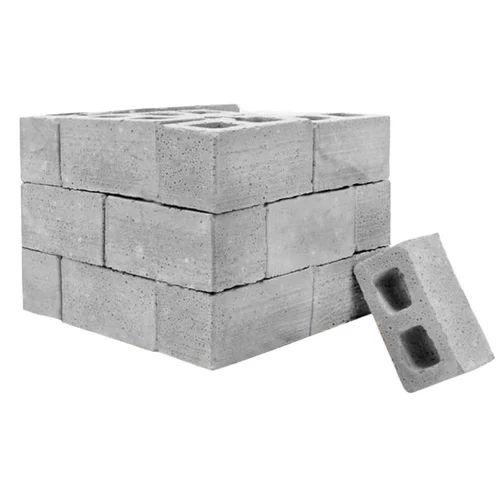 9x4x3 Inch Concrete Cement Bricks Fire Resistant Eco-Friendly Grey Side Wall Bricks