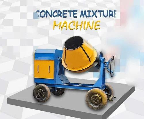 1.5 Bag Cement Mixer Machine | 5 HP Electric Tilting Drum Mixer | 300L Capacity Cement Mixer 1