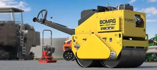 Greaves Reliopro GWR-25-DD-FH Walk Behind Double Drum Vibratory Roller | Made in India