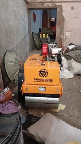 FVR600 Double Drum Vibratory Roller 9HP – 550kg Hydraulic Drive