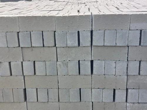 Grey Cement Brick 9x4x3 Inch | Durable Concrete Brick for Construction