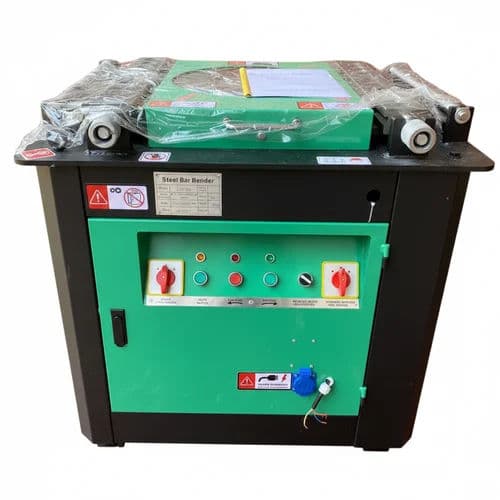 Greaves GW42J Steel Bar Bending Machine | 32 mm Semi-Automatic Rebar Bender