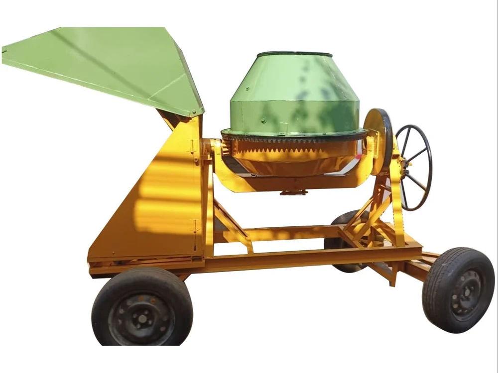 Crompton 100L Cement Mixer M,achine | Diesel Tilting Drum Mixer 30 m³/hr Output for Construction Use