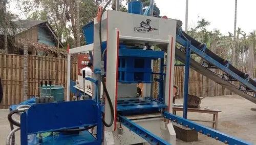 TSM 008 Fully Automatic Paver Block Making Machine | 1500 Blocks/Hour
