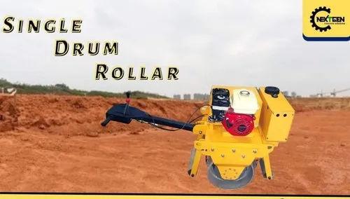 NextGen Single Drum Walk Behind Vibratory Roller | 400–500kg Compactor, 70–77Hz Frequency