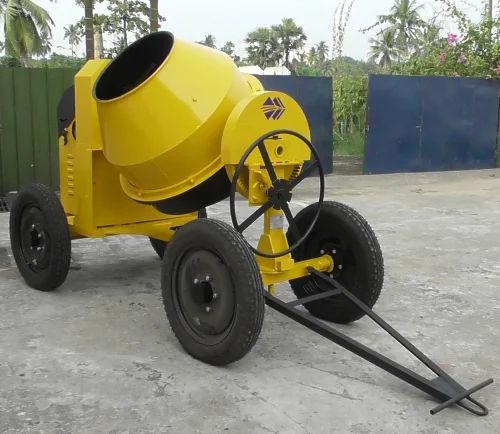 Jaypee 10/7 Concrete Mixer Machine Electric 7 CFT | Tilting Drum | Portable Manual Mixer