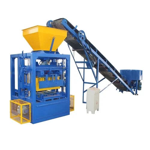 Automatic Solid Concrete Block Making Machine 1000 Blocks/Hour – Achieve Hydraulic