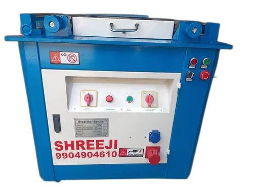 Shreeji Semi-Automatic TMT Bar Bending Machine | 40 mm Capacity, 180° Angle
