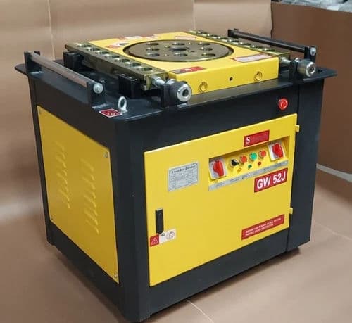 GW 52J Bar Bending Machine | 40mm Capacity, 4 kW Motor, Semi-Automatic