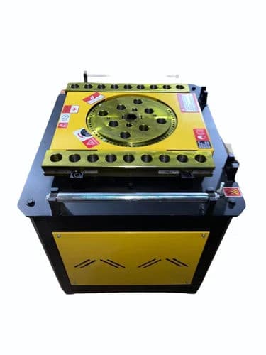 Mild Steel Bar Bending Machine | 50 mm Capacity | 5 HP Semi-Automatic 3