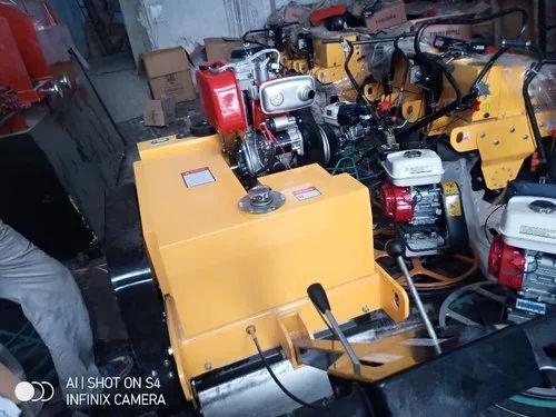 Durga FVR 600 Walk Behind Double Drum Roller – 3 Ton | 10HP Diesel | Hydraulic Drive