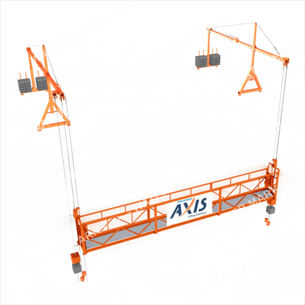 Universal Suspended Rope Platform | 800 Kg Capacity, 150 m Height Access System 3