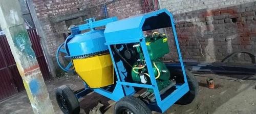 Concrete Mixture Machine 1 Bag Capacity – Diesel Tilting Drum, Wheel Mounted Mixer