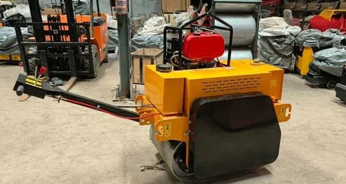 Walk Behind Roller 600mm | 10 HP Diesel Vibratory Compactor | Best Price India