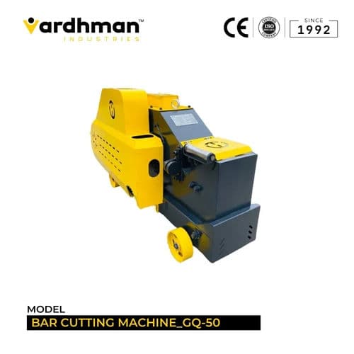 GQ-50 Three Phase Bar Cutting Machine | 42 mm Heavy-Duty Steel Bar Cutter