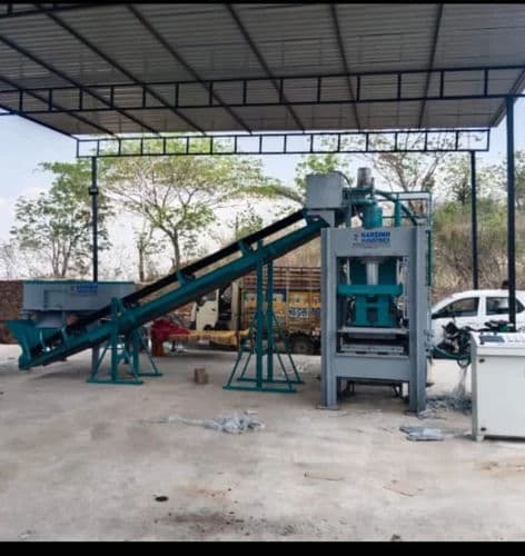 Automatic Hydraulic Brick Making Machine – Fly Ash Bricks | Made in India 3