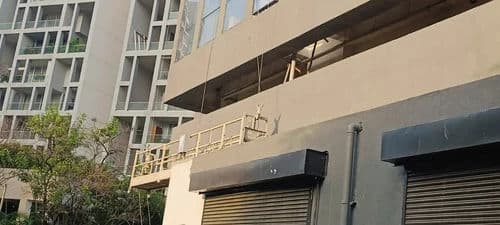 800 Kg Suspended Rope Work Platform | Single & Double Mast, Galvanized 2