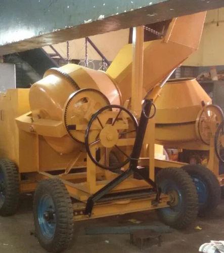 Cement Mixer Machine 200L Kirloskar – 6 HP Diesel Tilting Drum Concrete Mixer 1