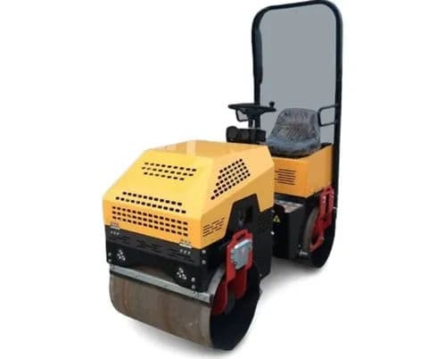 YUVI INDUSTRIES FVR 1200 Ride On Vibrating Roller – 13HP | 800mm Drum | 5 Ton Vibration