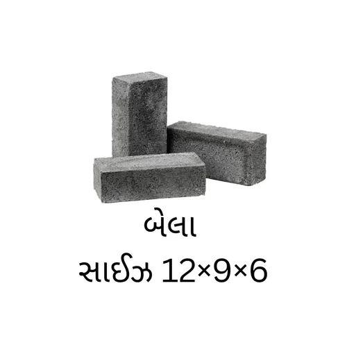 12x9x6 Fly Ash Brick Blocks Big | Fire Resistant Grey Blocks | Madhav Construction Bricks 1