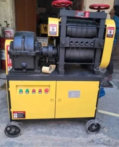 SCEC 6-14 Scrap Straightening Machine with Cutter | 6–14mm TMT Bars